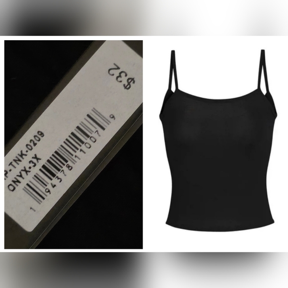SKIMS Tops - SKIMS ONYX Sleep Camisole Tank Top  3X NWT